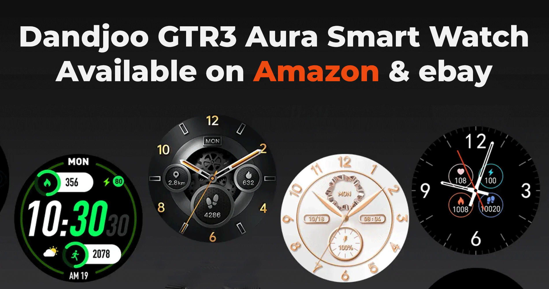 Dandjoo GTR3 Smart watch australia